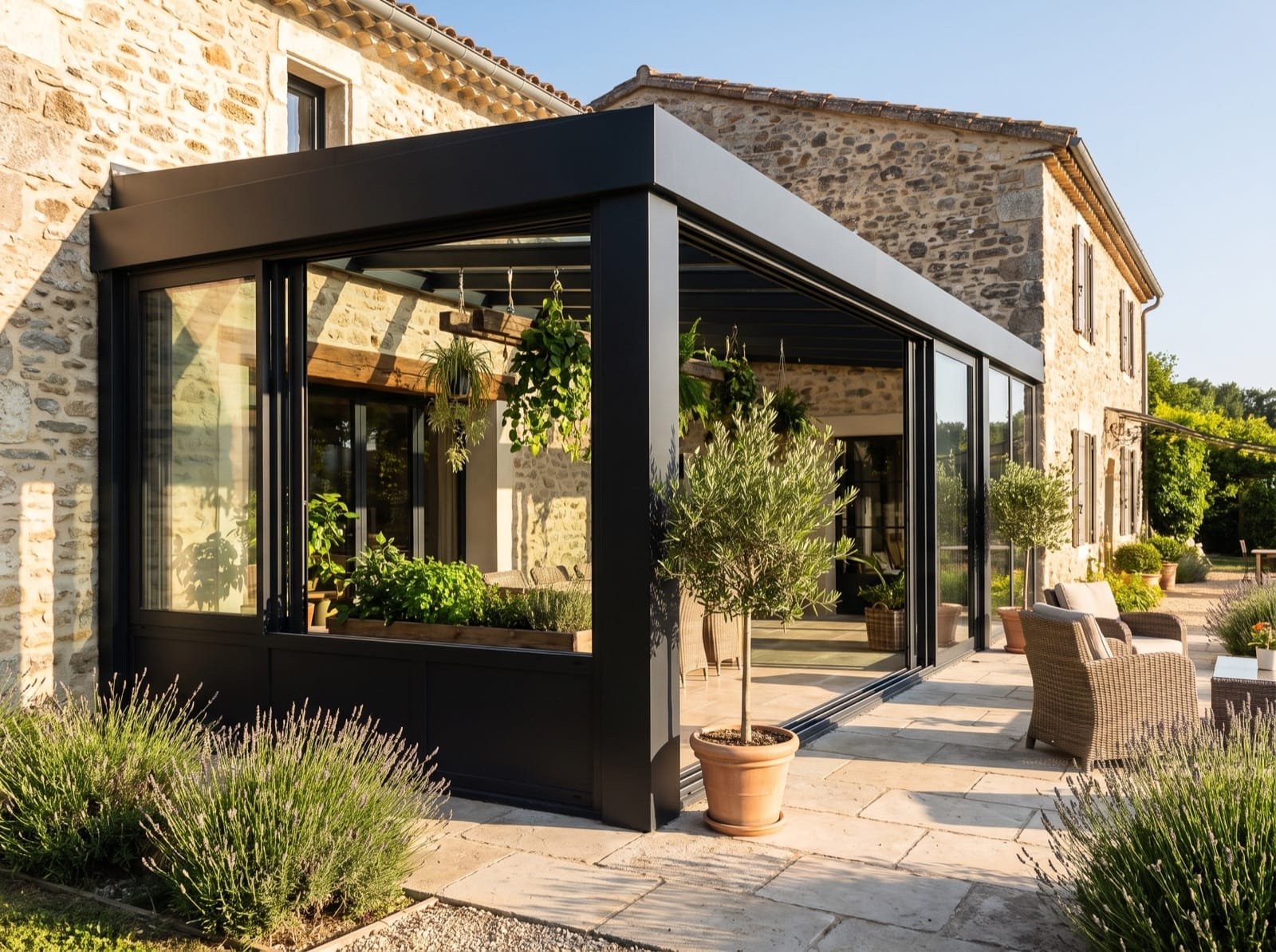 Extension vitrée