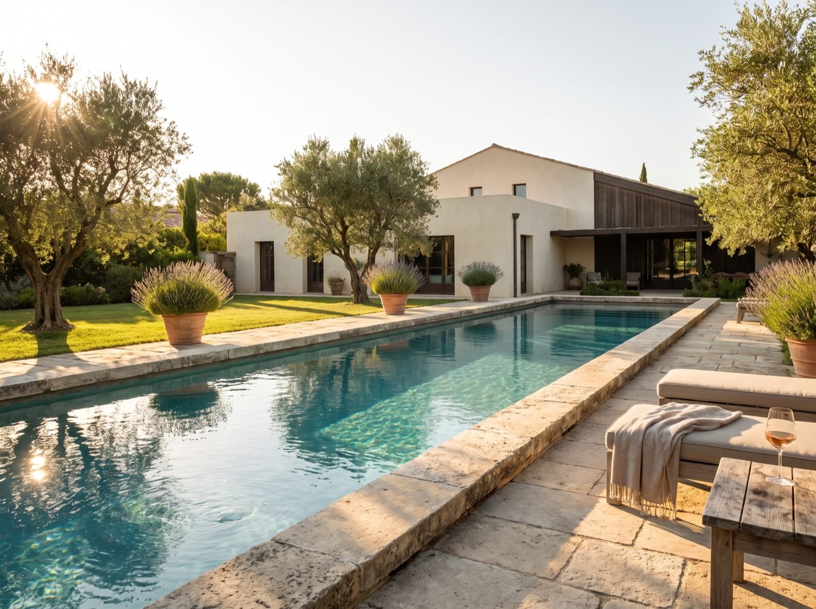 Piscine béton 8×4